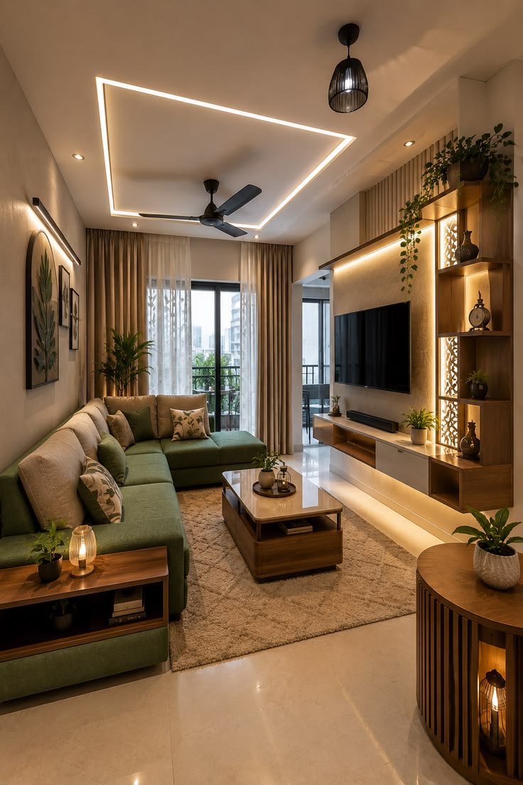 Modern living room interior